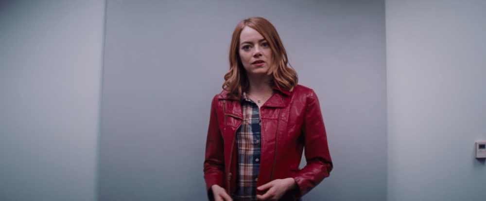 fot. Emma Stone podczas sceny castingu w filmie 